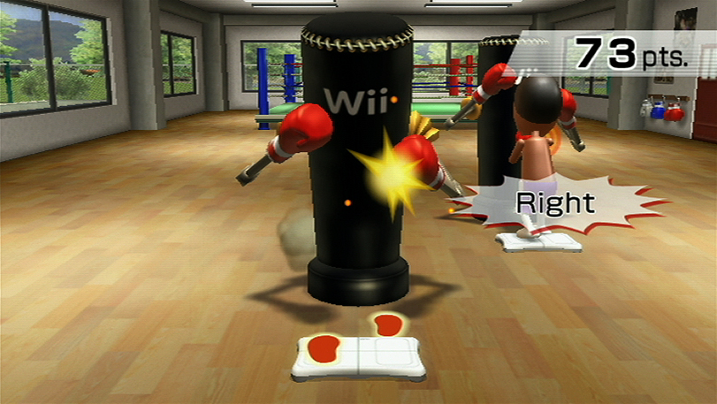 Wii fit boxing