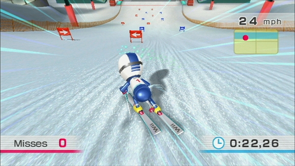 Wii Fit Skiing