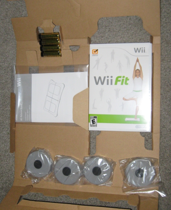 Unboxing the Wii Fit